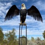 Metal Eagle Rocker, Large