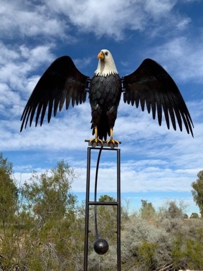 Metal Eagle Rocker, Large