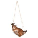 Squirrel in Hammock, Resin