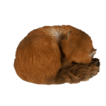 Sleeping Fox, Resin