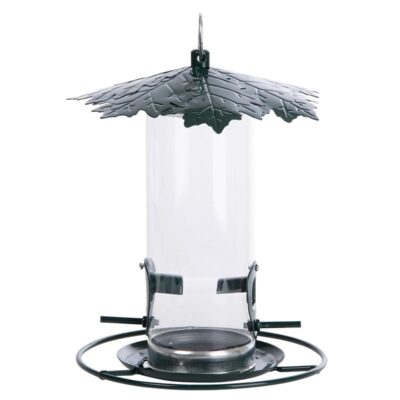 Silo Feeder w/Leaf Roof, Metal