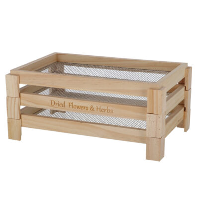 Flower & Herb Drying Screen, Wood/Metal