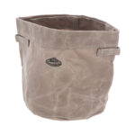Waxed Canvas Storage Container - Medium