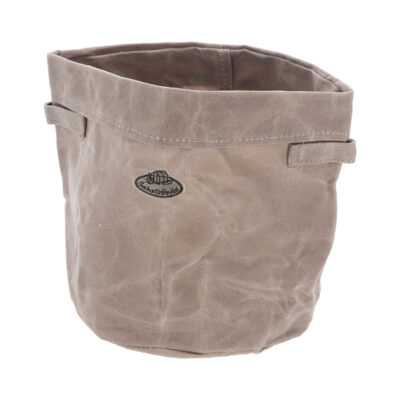 Waxed Canvas Storage Container - Medium
