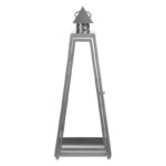 Pyramid Lantern, Metal/Glass - Large