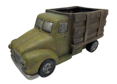Stake Box Truck Planter, MGO, Green