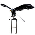 Metal Eagle Rocker, Counterweight, Large
