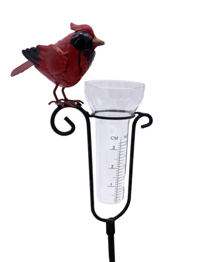 Cardinal Rain Gauge w/Stake