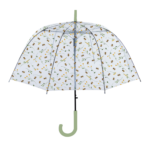 Bee Print Transparent Umbrella