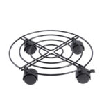 Round Plant Trolley, Metal - Small