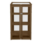 Greenhouse, Wood/Glass, Brown - Large