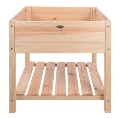 Raised Planter Bed, Natural Wood - X Large