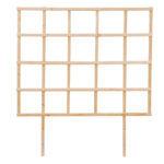 Raised Planter Bed Trellis, Natural Wood - Small