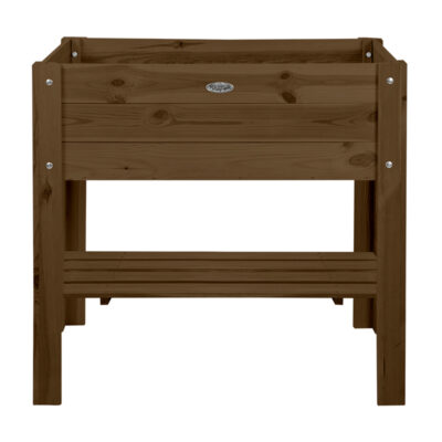 Raised Planter Bed w/L Feet, Brown - Small