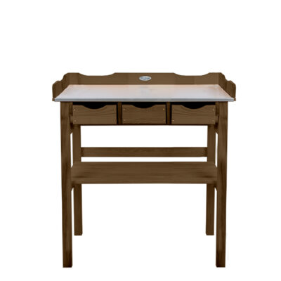 Potting Table w/Drawers, Brown