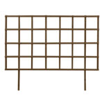 Raised Planter Bed Trellis, Brown - Large