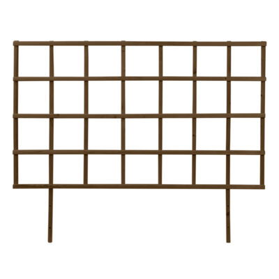 Raised Planter Bed Trellis, Brown - Large