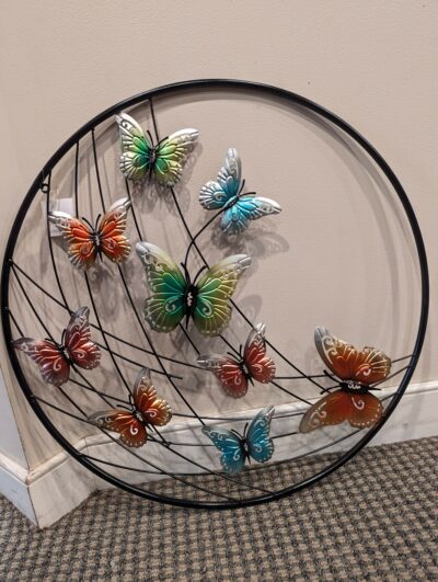 Butterfly Round Wall Art