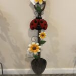 Ladybug & Flower Shovel Stake