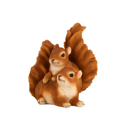 Two Squirrels, Resin