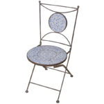 Aged Ceramic Bistro Chair