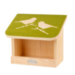 Diapositive Wall Mounted Bird Feeder, Wood