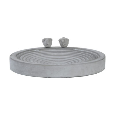 Bird Bath w/Birds, Concrete - X Large