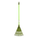 Children's Garden Rake, Plastic, Dark Green