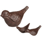 Bird Key Keeper, Cast Iron, Antique Brown