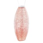 Long Oval Bazaar Lantern, Pink