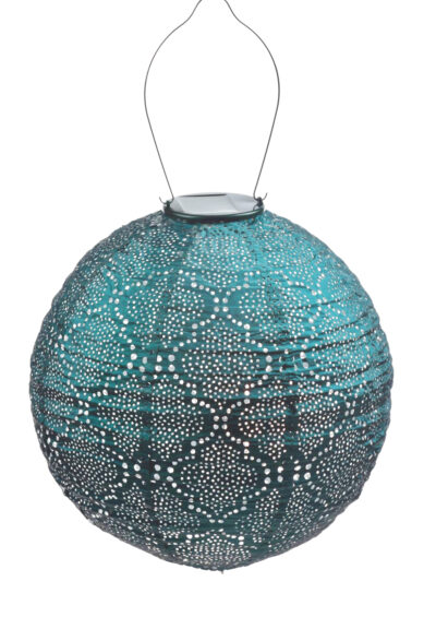 Round Bazaar Lantern, Sea Blue