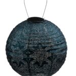 Round Marrakesh Lantern, Petrol