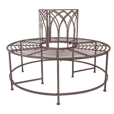 Old Rectory Tree Bench, Metal