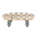 Heavy Duty Round Plant Trolley