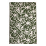 Flower Pattern Garden Carpet, Reversible