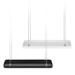 Rectangular Hanging Tray, Metal, 2 Asst. Colors - Small