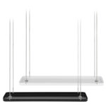 Rectangular Hanging Tray, Metal, 2 Asst. Colors - Large