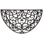 Half Round Doormat, Rubber