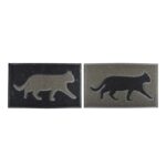 Cat Doormat, PVC, Black/Gray, 2 Asst. Colors