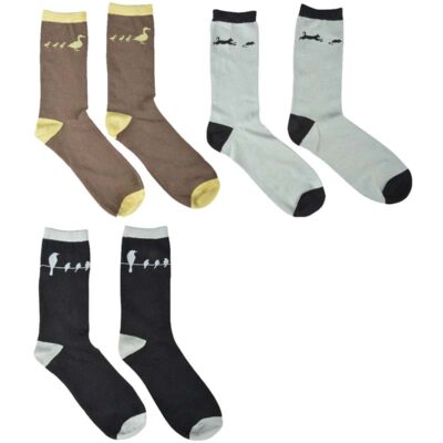 Garden Socks, 3 Asst. Colors
