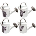 Farm Animal Watering Can, 5 L, Black/White, 4 Asst. Styles