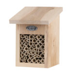 Bee House in Gift Box w/Cleaning Brush, Wood