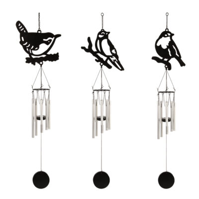 Bird Wind Chimes, 3 Asst. Styles