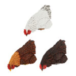 Windowsill Chickens, Resin, 3 Asst. Styles