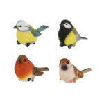 Pot Hanger Birds, Resin, 4 Asst. Styles