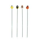 Bird on Pole, Resin, 4 Asst. Styles - Small