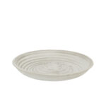Bird Bath, Ceramic, Gray