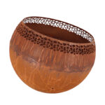 Rust Finish Fire Ball w/Bubbles