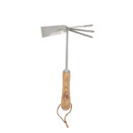 Double Hoe, Metal/Wood