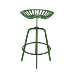 Industrial Heritage Tractor Chair, Cast Iron/Steel, Green - Knockdown Version